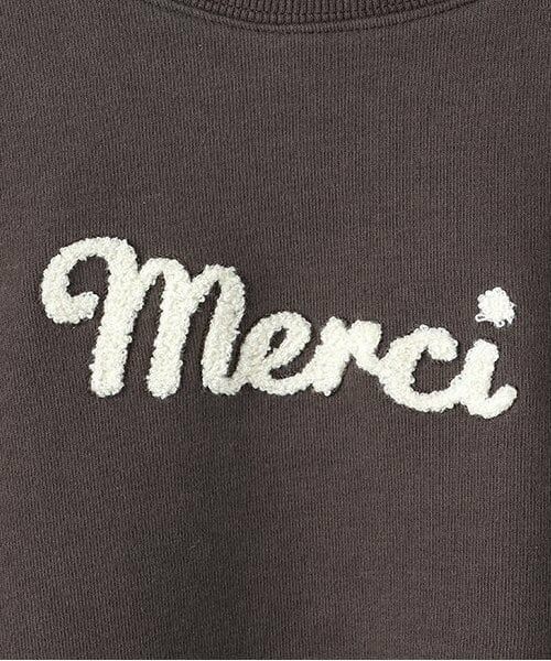 petit main LIEN / プティマイン リアン スウェット | 【リンク】サガラロゴトレーナー | 詳細3