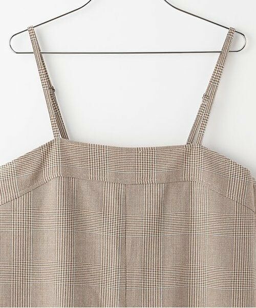 petit main LIEN / プティマイン リアン サロペット・オールインワン | 【リンク】チェックオールインワン | 詳細2