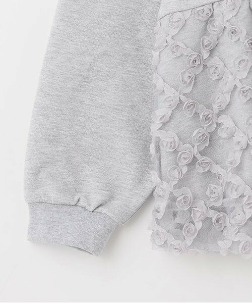 petit main LIEN / プティマイン リアン スウェット | 【リンク】ジャガードペプラムトレーナー | 詳細3