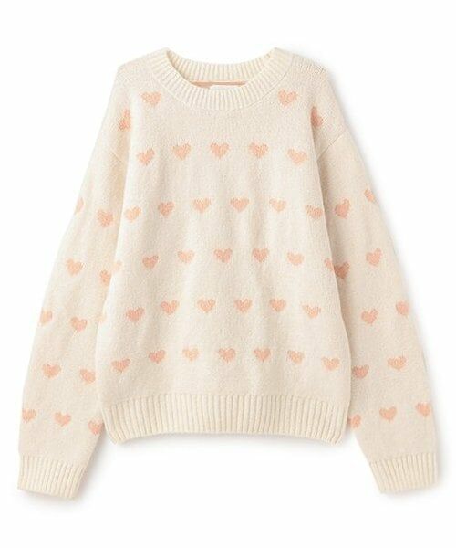 petit main LIEN / プティマイン リアン ニット・セーター | 【フワもちっと/リンク】アソートニット（アイボリー）