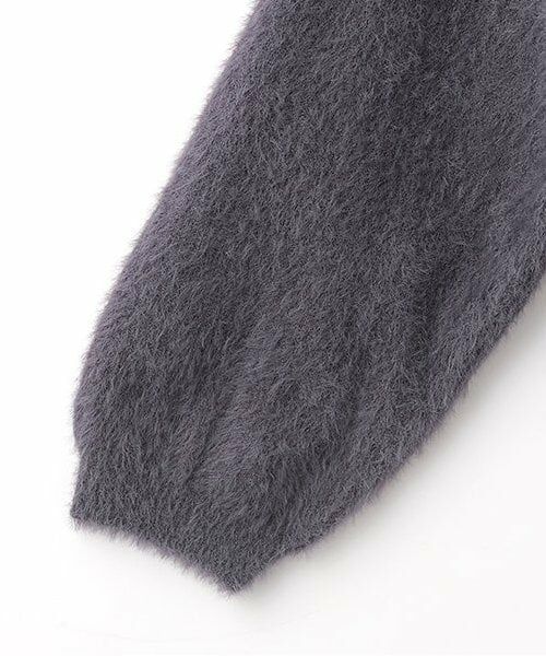 petit main LIEN / プティマイン リアン カーディガン・ボレロ | 【リンク】シャギーニットカーディガン | 詳細3