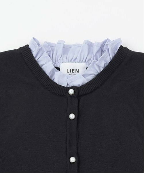 petit main LIEN / プティマイン リアン シャツ・ブラウス | 【リンク】フレアベストドッキングトップス | 詳細7