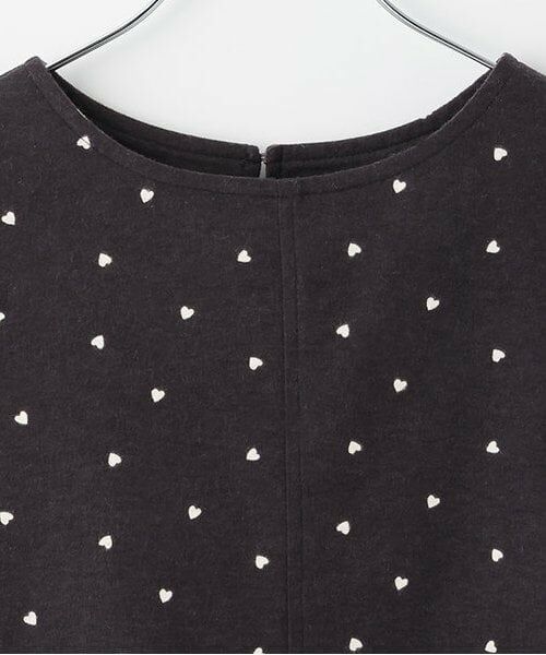 petit main LIEN / プティマイン リアン ミニ丈・ひざ丈ワンピース | 【リンク】ベストつき柄ワンピース | 詳細6