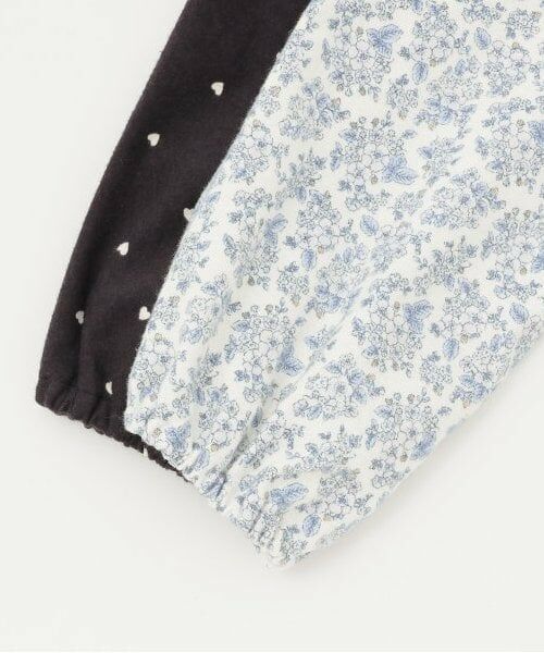 petit main LIEN / プティマイン リアン ミニ丈・ひざ丈ワンピース | 【リンク】ベストつき柄ワンピース | 詳細8