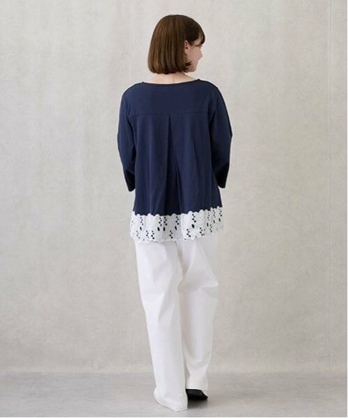 petit main LIEN / プティマイン リアン その他パンツ | 【親子リンク】ストレッチワイドパンツ | 詳細3