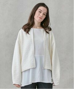 petit main LIEN / プティマイン リアン カーディガン・ボレロ | 【リンク/花粉防止】ハートzip羽織り