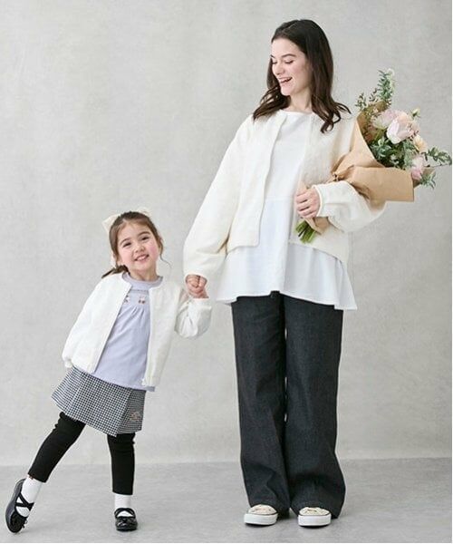 petit main LIEN / プティマイン リアン カーディガン・ボレロ | 【リンク/花粉防止】ハートzip羽織り | 詳細4