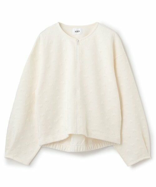 petit main LIEN / プティマイン リアン カーディガン・ボレロ | 【リンク/花粉防止】ハートzip羽織り | 詳細5