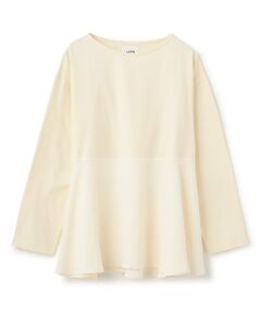 petit main LIEN / プティマイン リアン Tシャツ | 【親子リンク】ペプラム長T