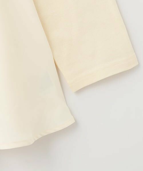 petit main LIEN / プティマイン リアン Tシャツ | 【親子リンク】ペプラム長T | 詳細14