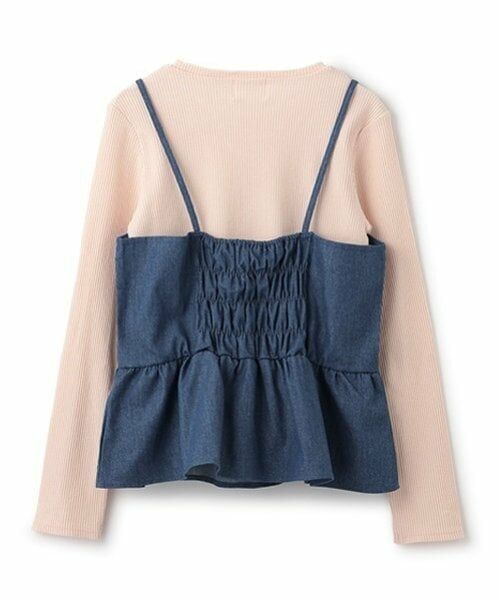 petit main LIEN / プティマイン リアン キャミソール・チューブトップ | 【リンク】花ビスチェ長Tセット | 詳細6