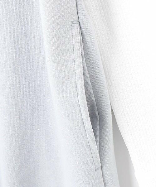 petit main LIEN / プティマイン リアン ミニ丈・ひざ丈ワンピース | 【リンク/防汚】2wayジャンスカセット | 詳細10