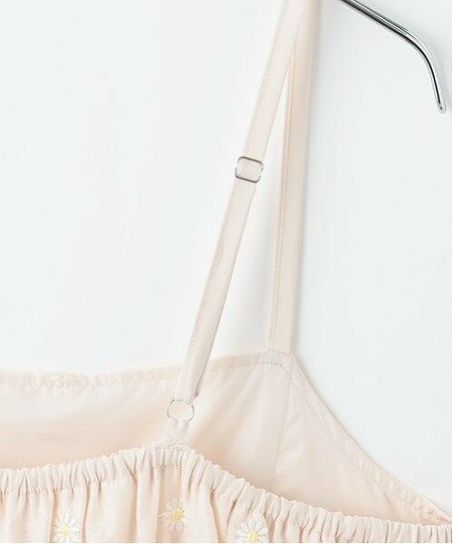 petit main LIEN / プティマイン リアン ミニ丈・ひざ丈ワンピース | 【リンク】花刺しゅうワンピース | 詳細11