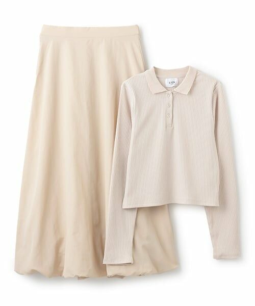 petit main LIEN / プティマイン リアン その他トップス | 【親子リンク】衿ロンTバルーンSKセット | 詳細7