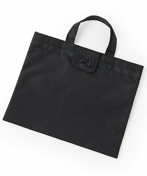 petit main LIEN / プティマイン リアン トートバッグ | 【撥水】折り畳みトート（黒）