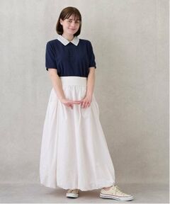 petit main LIEN / プティマイン リアン ミニ・ひざ丈スカート | 【リンク】バルーンスカート