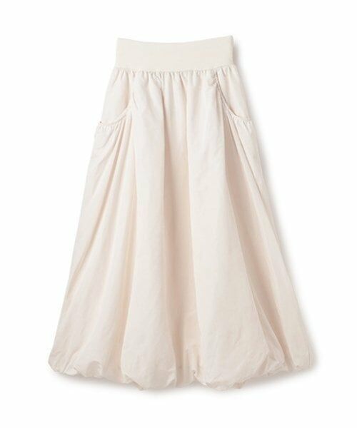 petit main LIEN / プティマイン リアン ミニ・ひざ丈スカート | 【リンク】バルーンスカート | 詳細4