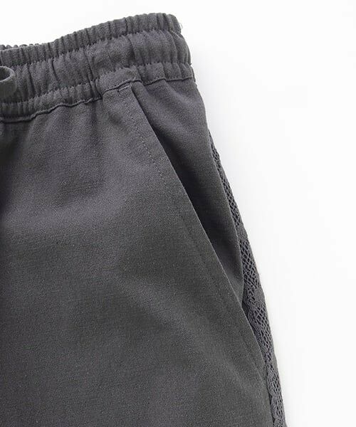 petit main LIEN / プティマイン リアン その他パンツ | 【リンク】サイドレースワイドパンツ | 詳細8