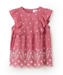 petit main LIEN / プティマイン リアン その他トップス | 【リンク】インド綿オーバーレースチュニック