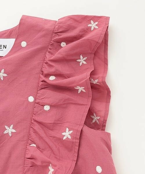 petit main LIEN / プティマイン リアン その他トップス | 【リンク】インド綿オーバーレースチュニック | 詳細7