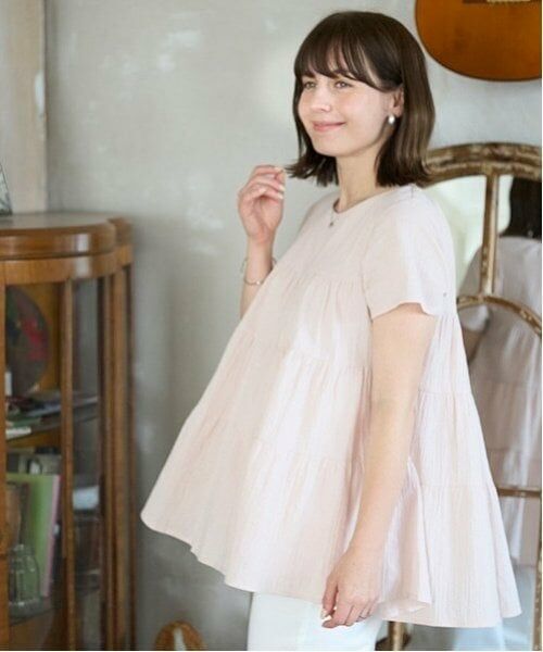 petit main LIEN / プティマイン リアン その他トップス | 【スマイル/リンク】楊柳チュニック | 詳細2