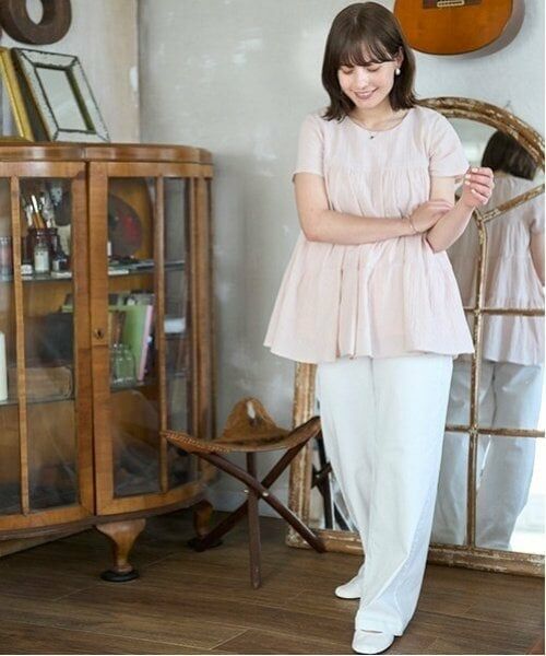 petit main LIEN / プティマイン リアン その他トップス | 【スマイル/リンク】楊柳チュニック | 詳細4