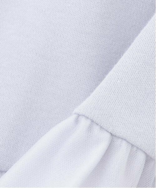 petit main LIEN / プティマイン リアン Tシャツ | 【リンク】シアーペプラムドッキングT | 詳細12