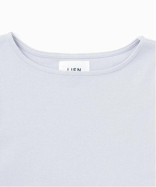 petit main LIEN / プティマイン リアン Tシャツ | 【リンク】シアーペプラムドッキングT | 詳細7