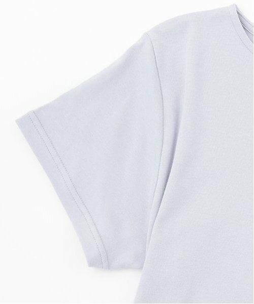 petit main LIEN / プティマイン リアン Tシャツ | 【リンク】シアーペプラムドッキングT | 詳細8