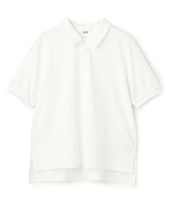 petit main LIEN / プティマイン リアン ポロシャツ | 【リンク】ペプラムポロシャツ