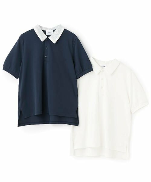 petit main LIEN / プティマイン リアン ポロシャツ | 【リンク】ペプラムポロシャツ | 詳細12