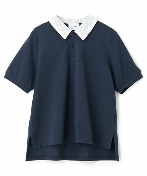 petit main LIEN / プティマイン リアン ポロシャツ | 【リンク】ペプラムポロシャツ | 詳細6