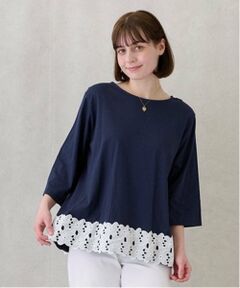 petit main LIEN / プティマイン リアン Tシャツ | 【リンク】レースAラインTシャツ