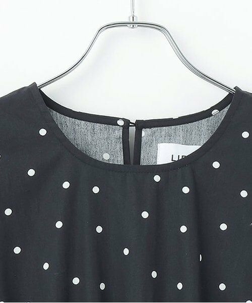 petit main LIEN / プティマイン リアン その他トップス | 【リンク】パフスリーブ柄チュニック | 詳細2