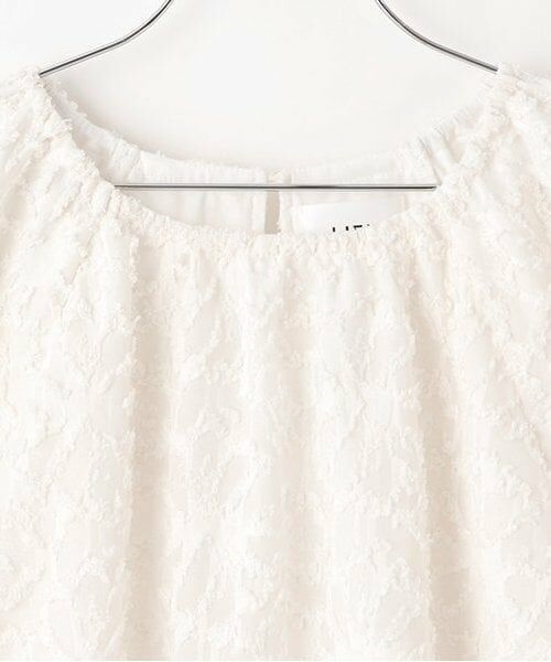 petit main LIEN / プティマイン リアン シャツ・ブラウス | 【リンク】ジャガードバルーンブラウス | 詳細2