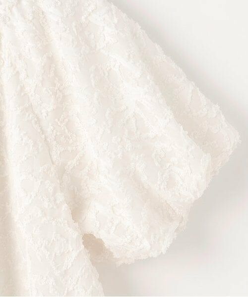 petit main LIEN / プティマイン リアン シャツ・ブラウス | 【リンク】ジャガードバルーンブラウス | 詳細3