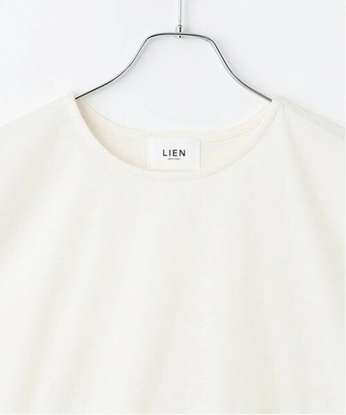 petit main LIEN / プティマイン リアン Tシャツ | 【リンク】お花刺しゅうドッキングT | 詳細5