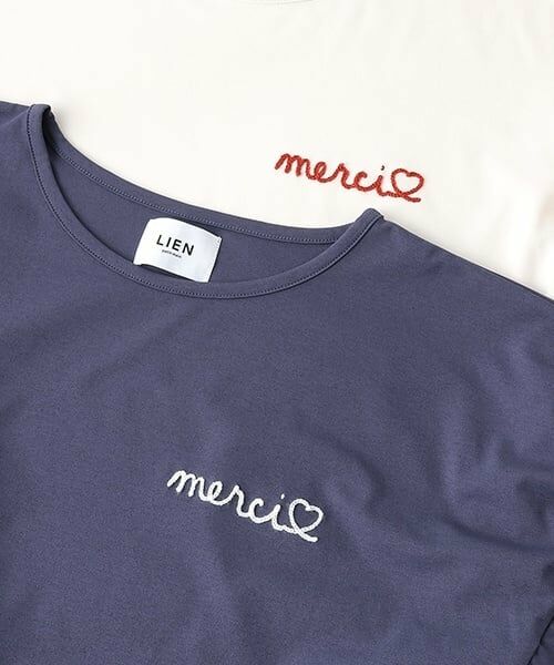 petit main LIEN / プティマイン リアン Tシャツ | 【水陸両用】ロゴ刺しゅうTシャツ | 詳細11