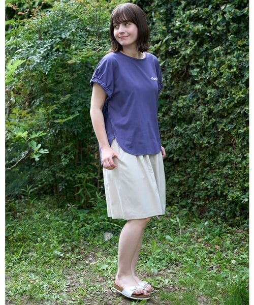 petit main LIEN / プティマイン リアン Tシャツ | 【水陸両用】ロゴ刺しゅうTシャツ | 詳細2