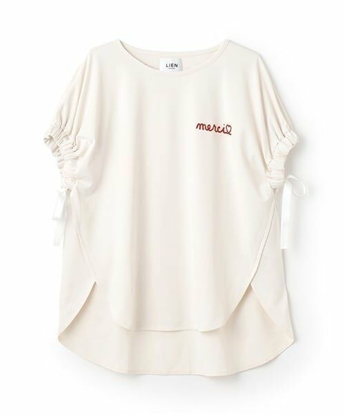 petit main LIEN / プティマイン リアン Tシャツ | 【水陸両用】ロゴ刺しゅうTシャツ | 詳細9