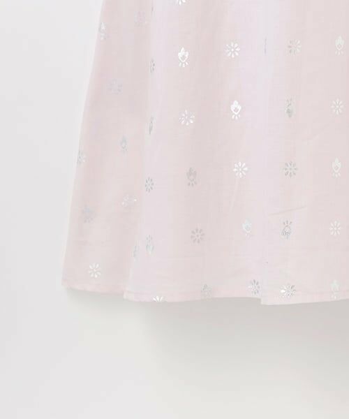 petit main LIEN / プティマイン リアン ミニ丈・ひざ丈ワンピース | 【リンク】箔プリントワンピース | 詳細12