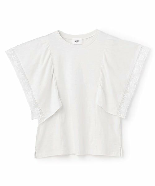 petit main LIEN / プティマイン リアン Tシャツ | 【接触冷感/親子リンク】レースTシャツ | 詳細6