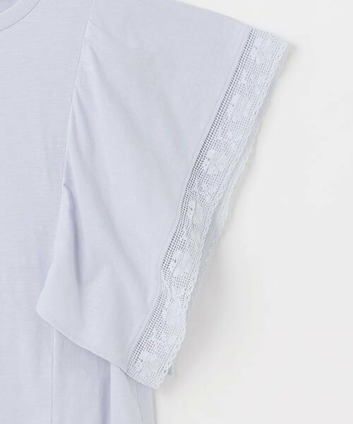 petit main LIEN / プティマイン リアン Tシャツ | 【接触冷感/親子リンク】レースTシャツ | 詳細9