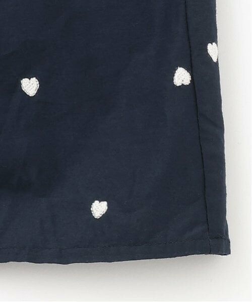 petit main LIEN / プティマイン リアン ミニ丈・ひざ丈ワンピース | 【リンク】ハート刺しゅうワンピース | 詳細7