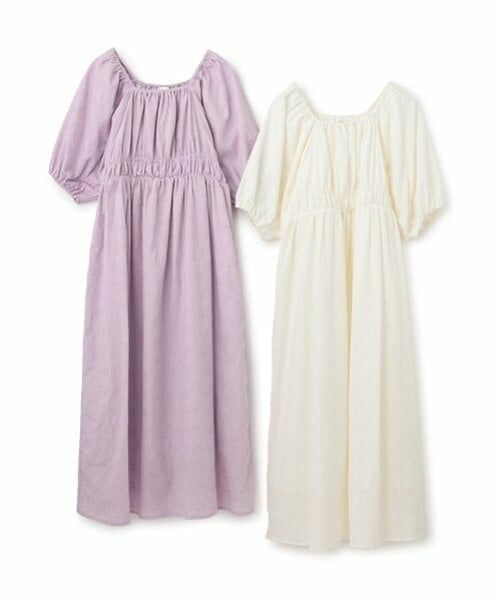 petit main LIEN / プティマイン リアン ミニ丈・ひざ丈ワンピース | 【リンク】レースワンピース | 詳細10