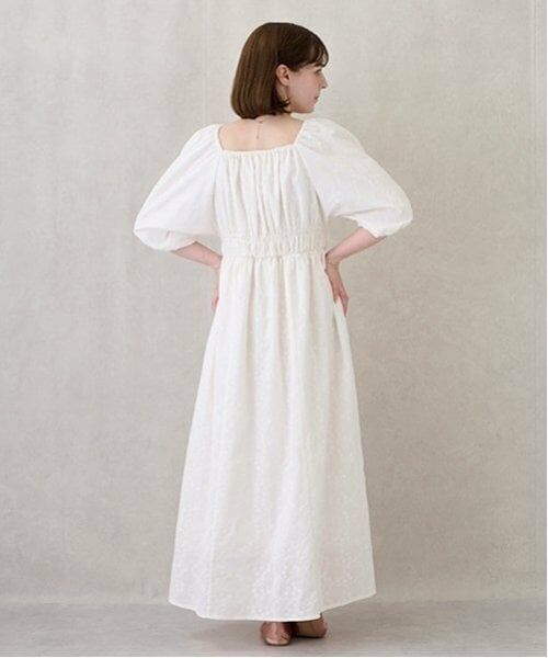 petit main LIEN / プティマイン リアン ミニ丈・ひざ丈ワンピース | 【リンク】レースワンピース | 詳細2