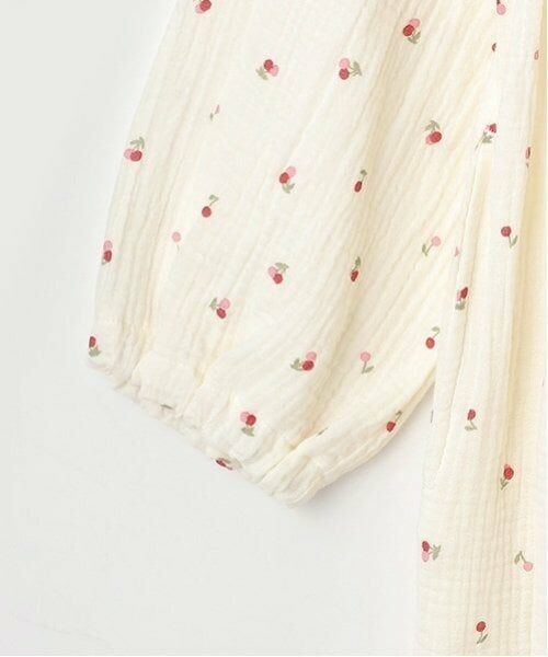 petit main LIEN / プティマイン リアン ルームウェア | 【リンク】Wガーゼ×カットパジャマ | 詳細8