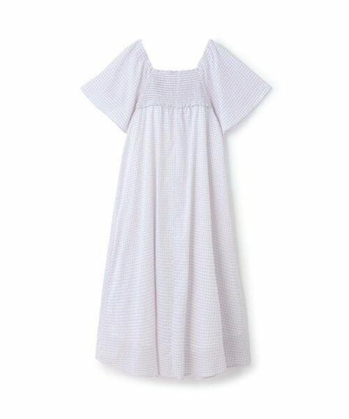 petit main LIEN / プティマイン リアン ミニ丈・ひざ丈ワンピース | 【リンク】スモッキングワンピース | 詳細5