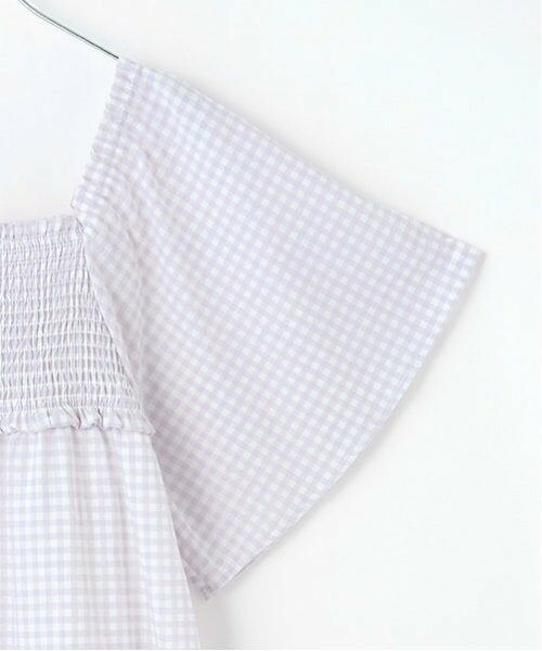 petit main LIEN / プティマイン リアン ミニ丈・ひざ丈ワンピース | 【リンク】スモッキングワンピース | 詳細7