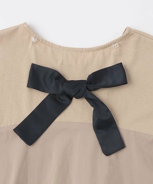 petit main LIEN / プティマイン リアン ミニ丈・ひざ丈ワンピース | 【リンク】バルーンワンピース | 詳細11